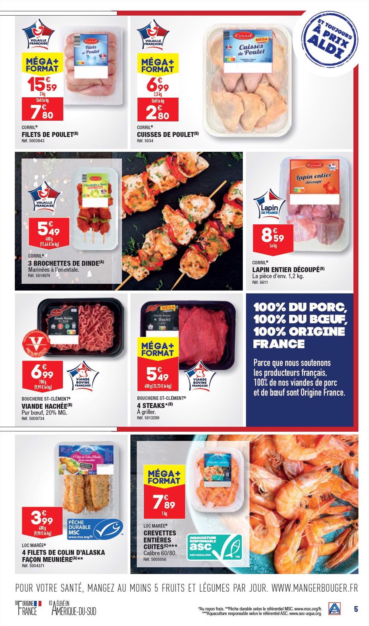 Catalogue ALDI 24 Juillet – 7 Août 2023 Page 7