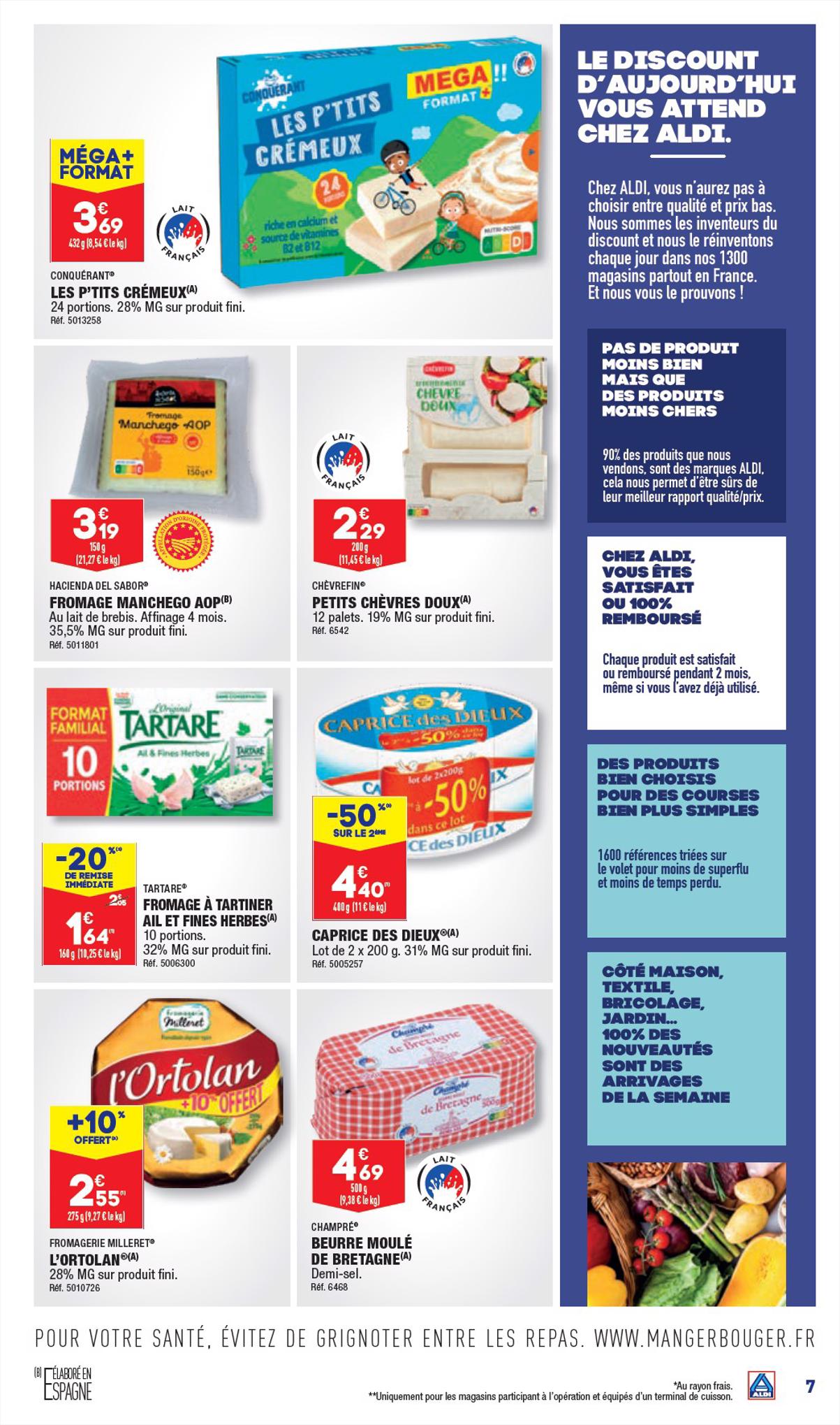 Catalogue ALDI 24 Juillet – 7 Août 2023 Page 9