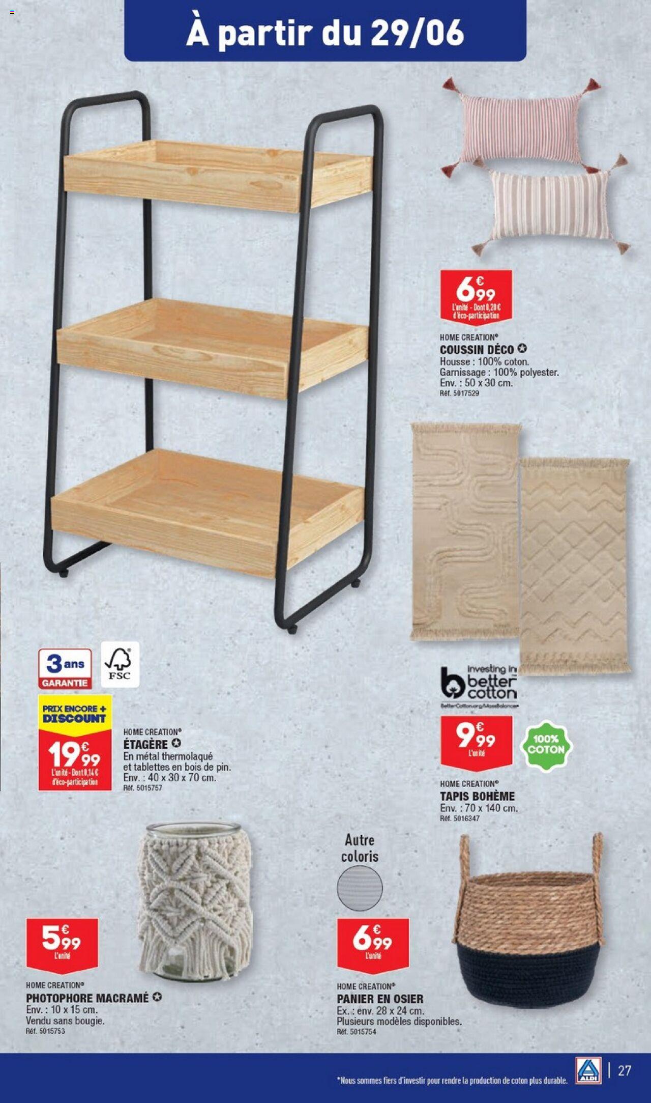 Catalogue ALDI 25 Juin – 1 Juillet 2024 Page 29
