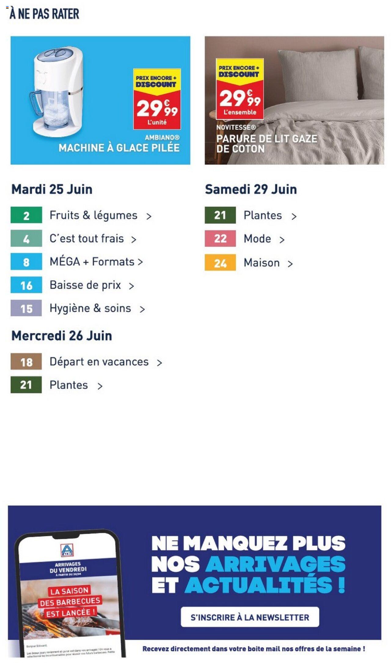 Catalogue ALDI 25 Juin – 1 Juillet 2024 Page 3
