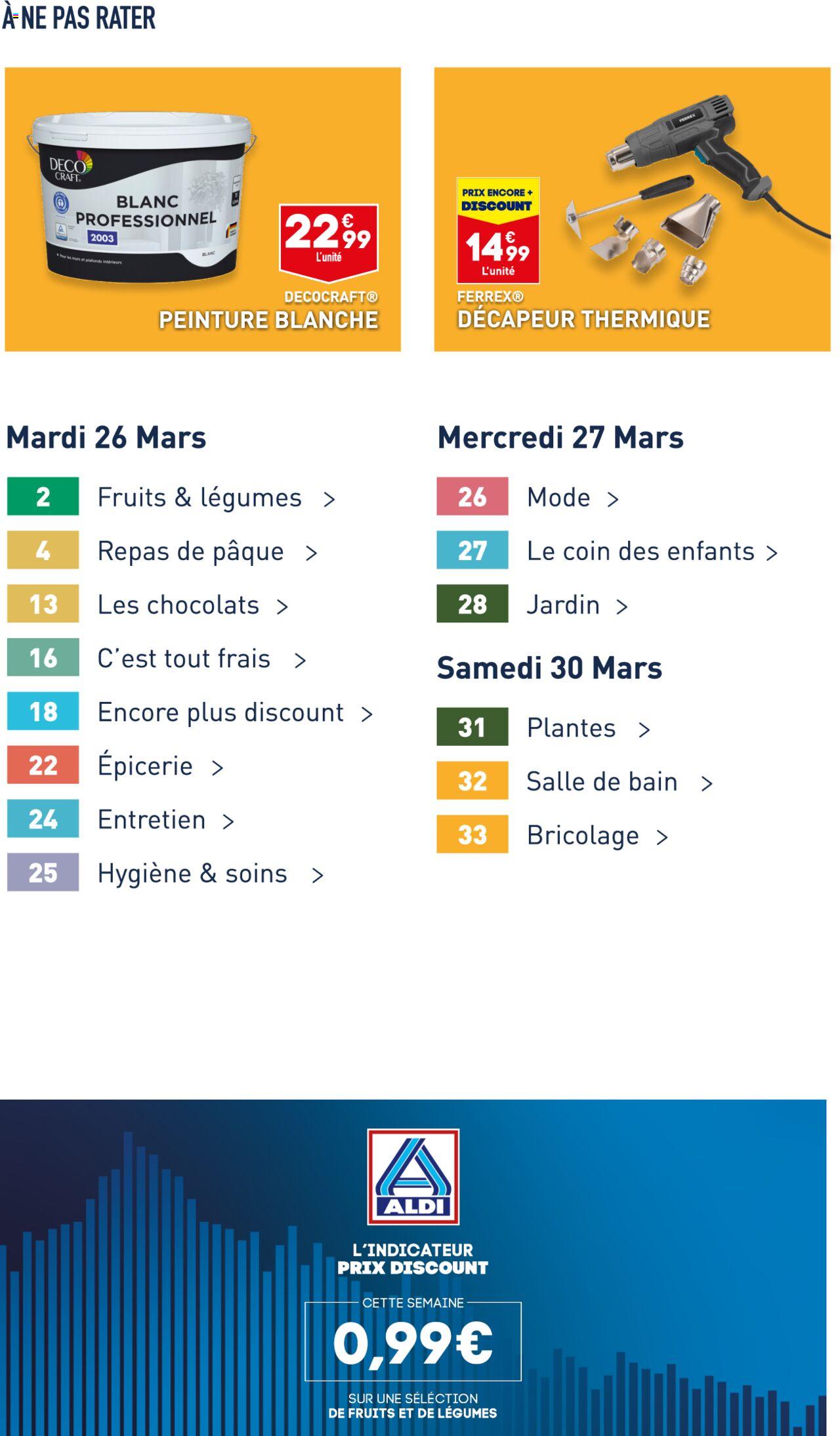 Catalogue ALDI 26 Mar – 1 Avr 2024 Page 3