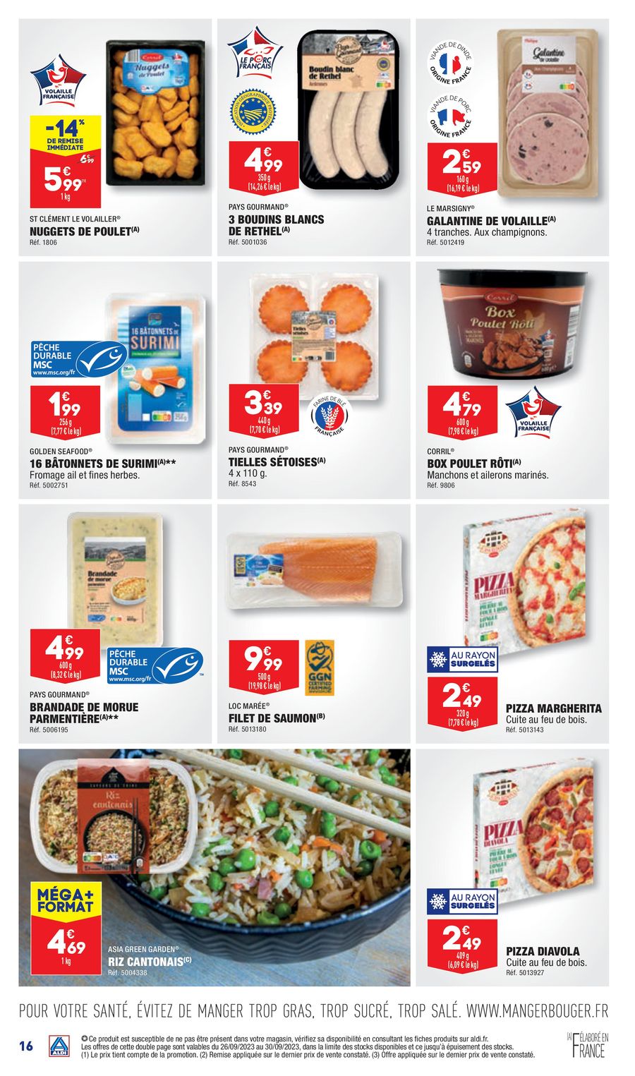 Catalogue ALDI 26 Septembre – 2 Octobre 2023 Page 16