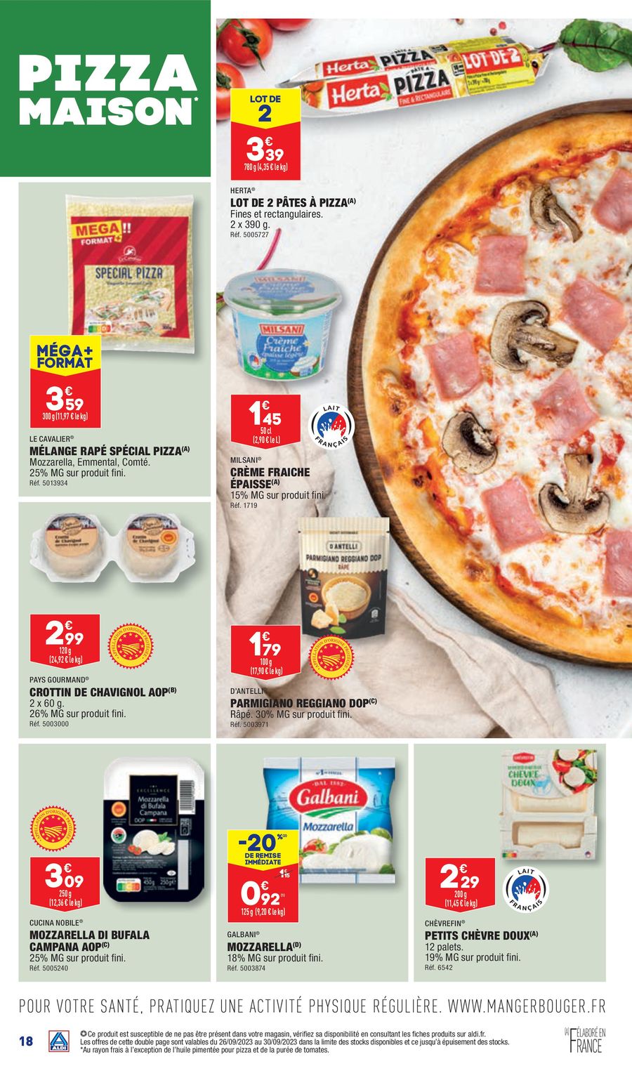 Catalogue ALDI 26 Septembre – 2 Octobre 2023 Page 18