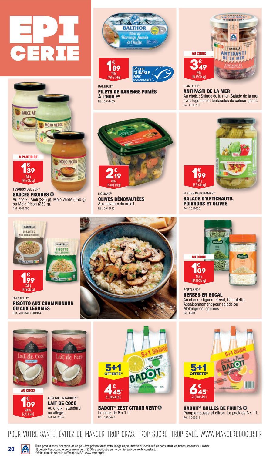 Catalogue ALDI 26 Septembre – 2 Octobre 2023 Page 20