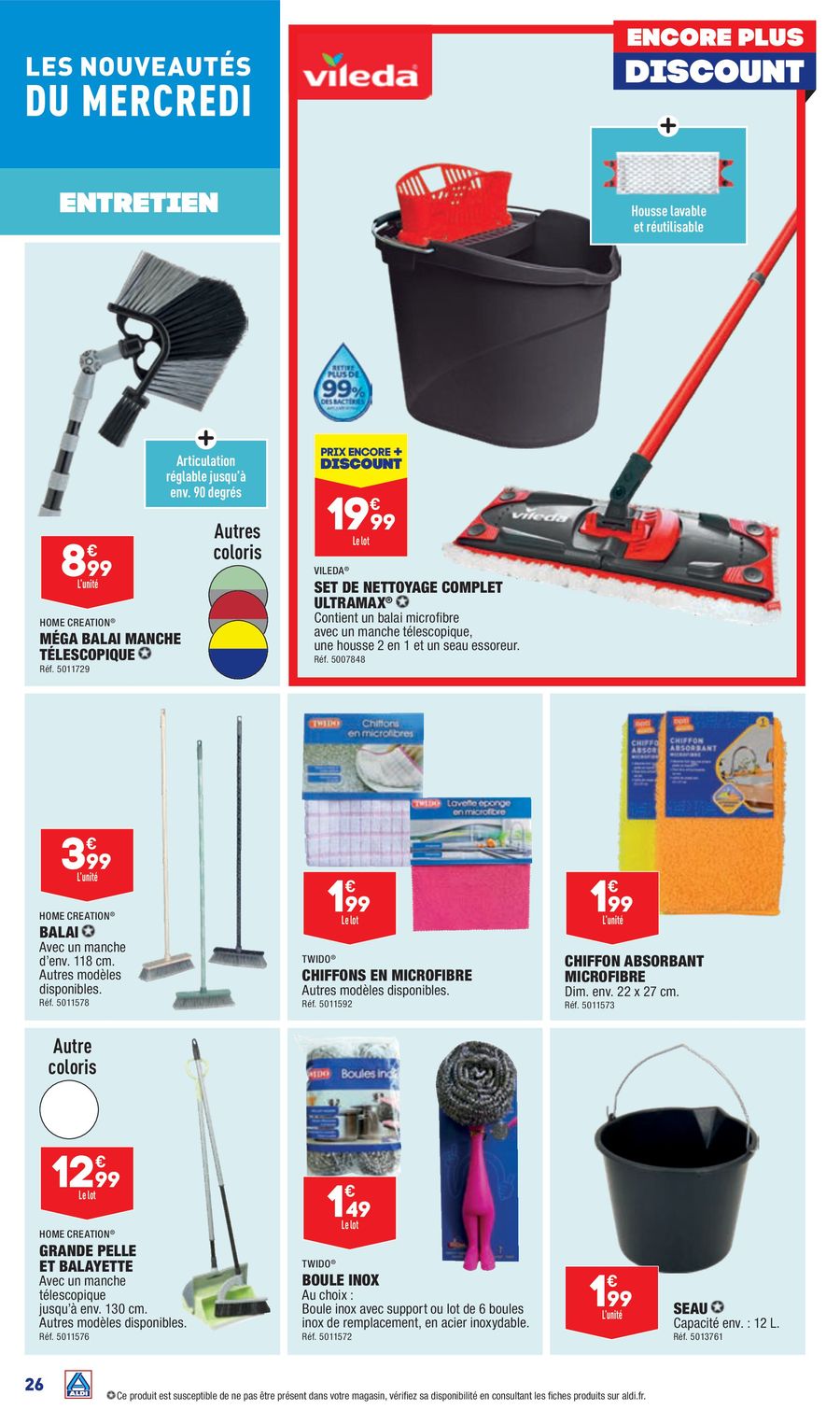 Catalogue ALDI 26 Septembre – 2 Octobre 2023 Page 26