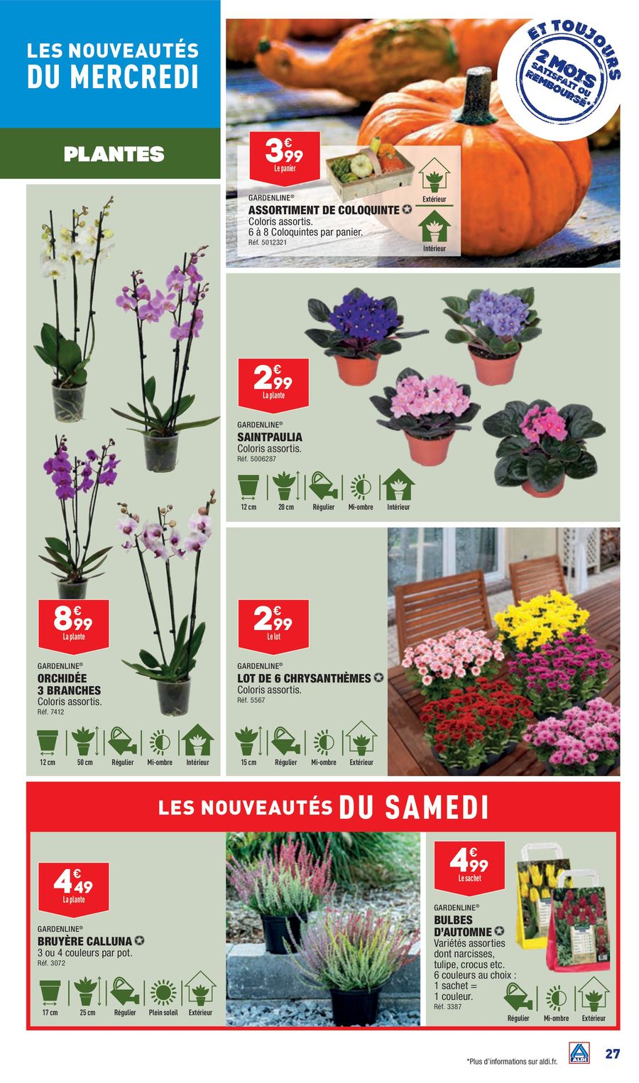 Catalogue ALDI 26 Septembre – 2 Octobre 2023 Page 27