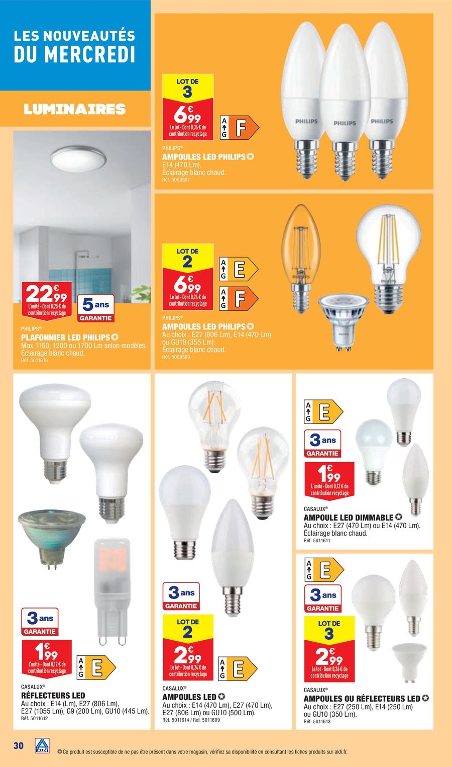 Catalogue ALDI 26 Septembre – 2 Octobre 2023 Page 30