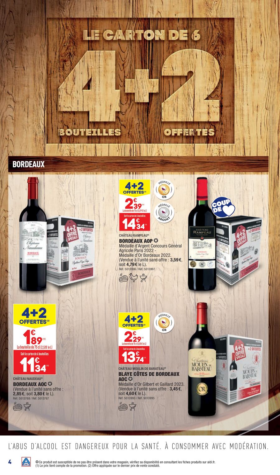Catalogue ALDI 26 Septembre – 2 Octobre 2023 Page 4