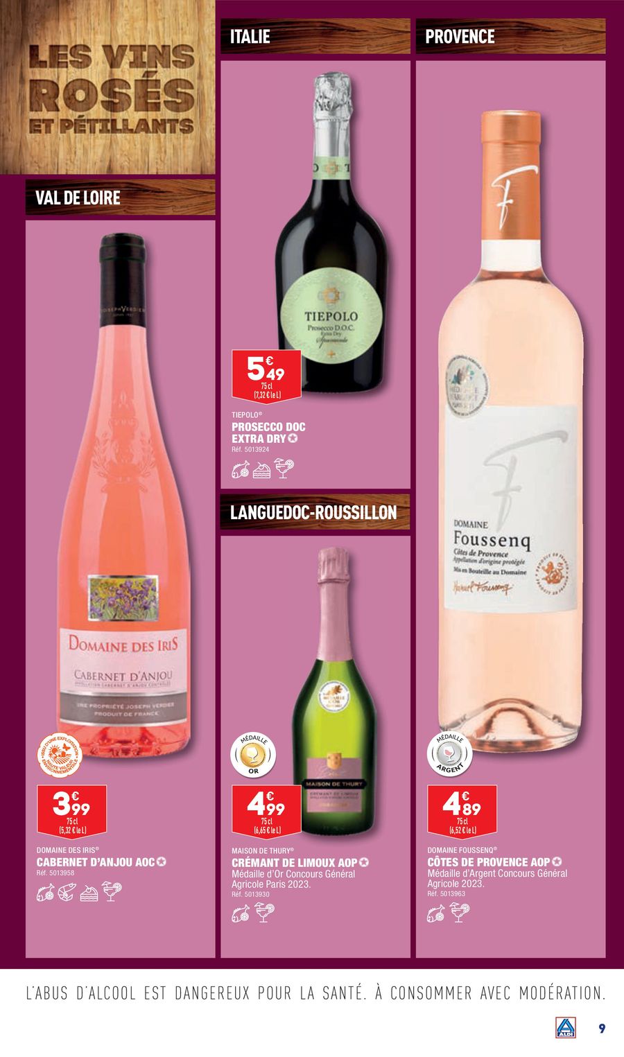 Catalogue ALDI 26 Septembre – 2 Octobre 2023 Page 9