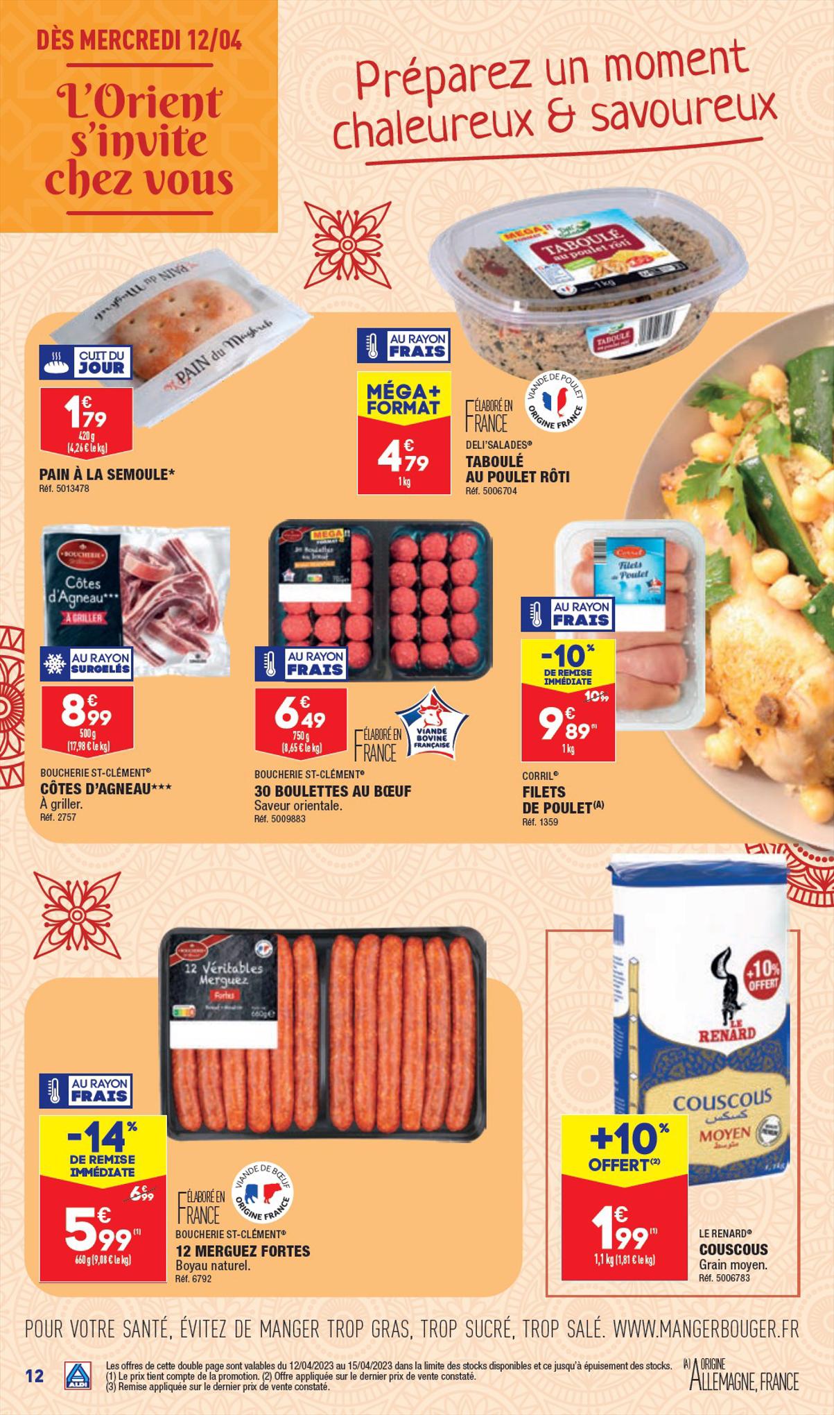 Catalogue ALDI 3 – 17 Avril 2023 Page 14
