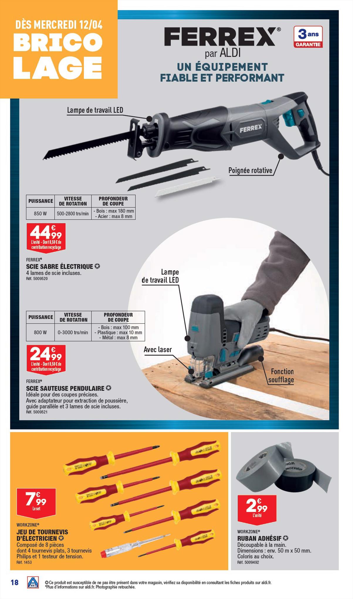 Catalogue ALDI 3 – 17 Avril 2023 Page 20