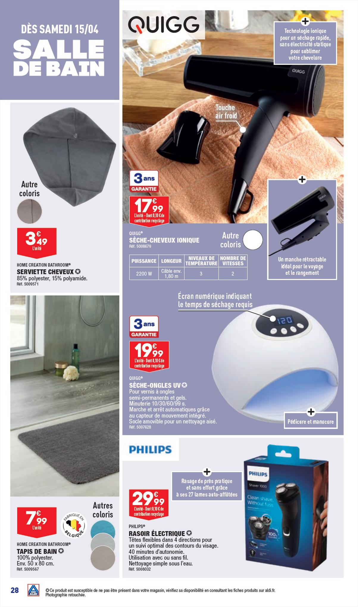 Catalogue ALDI 3 – 17 Avril 2023 Page 30