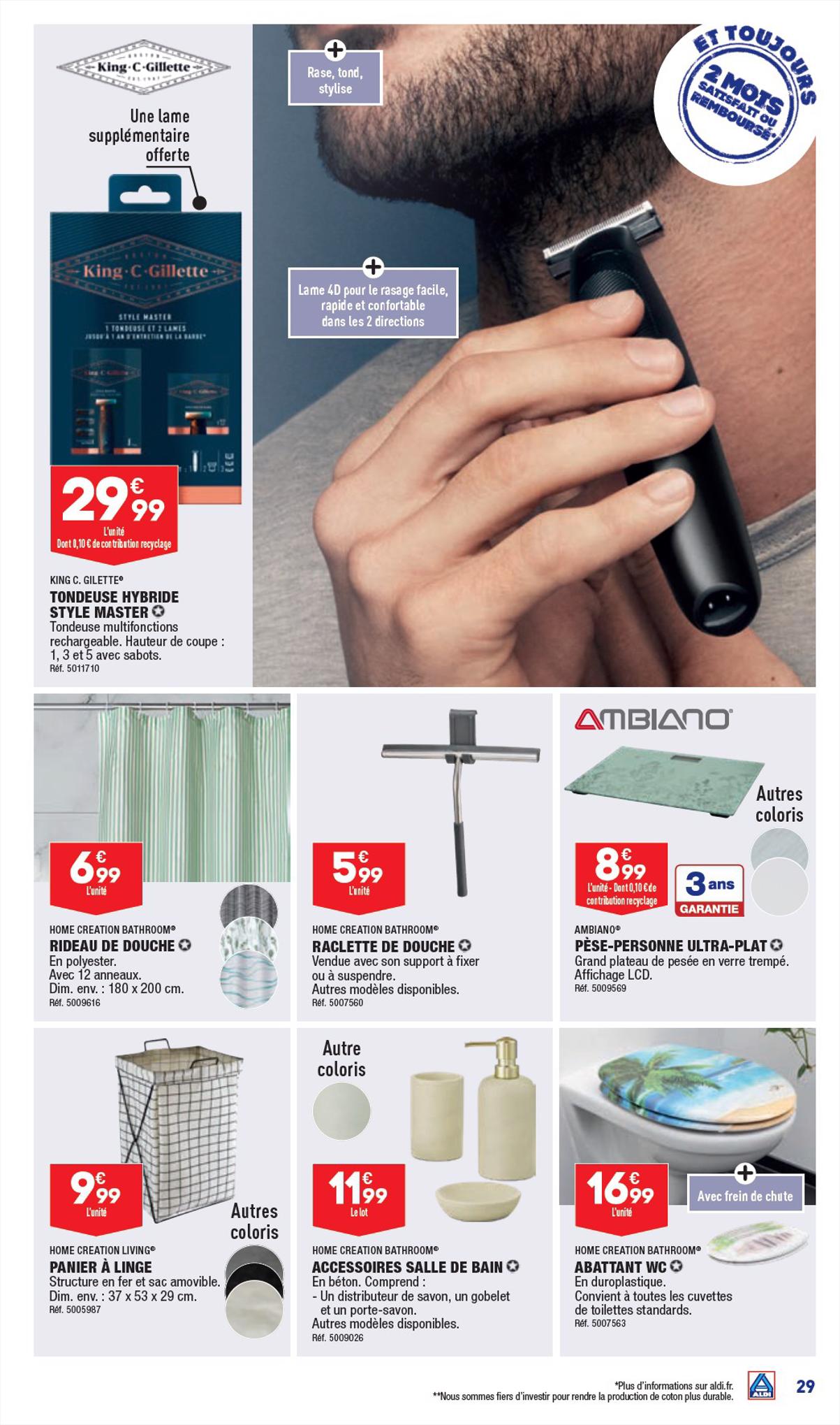Catalogue ALDI 3 – 17 Avril 2023 Page 31