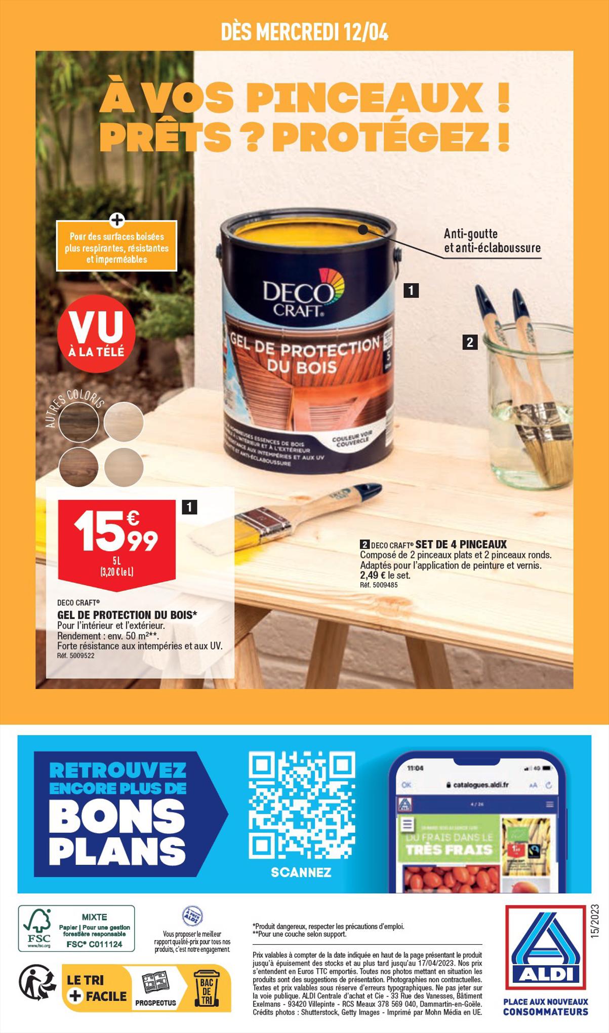 Catalogue ALDI 3 – 17 Avril 2023 Page 34