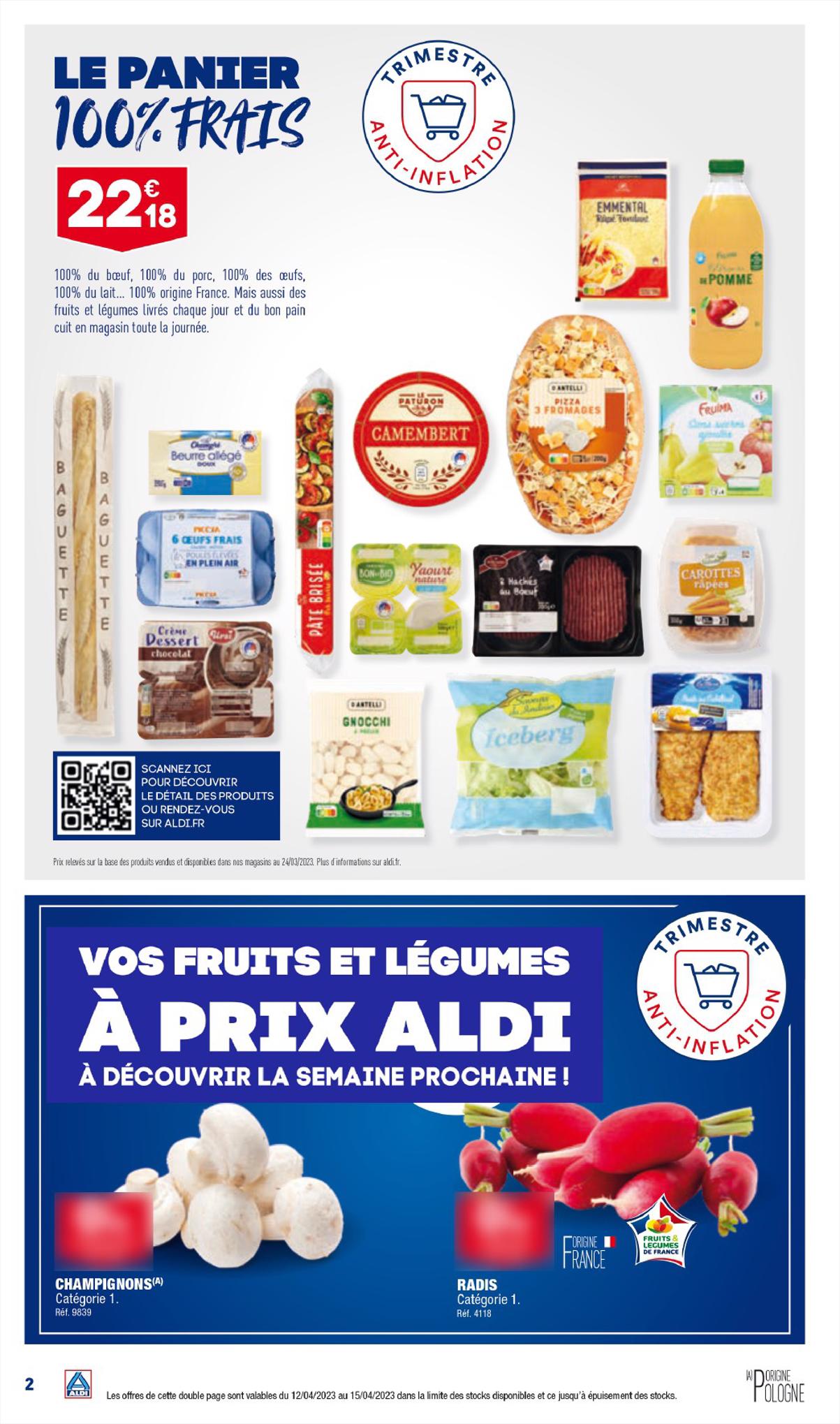 Catalogue ALDI 3 – 17 Avril 2023 Page 4
