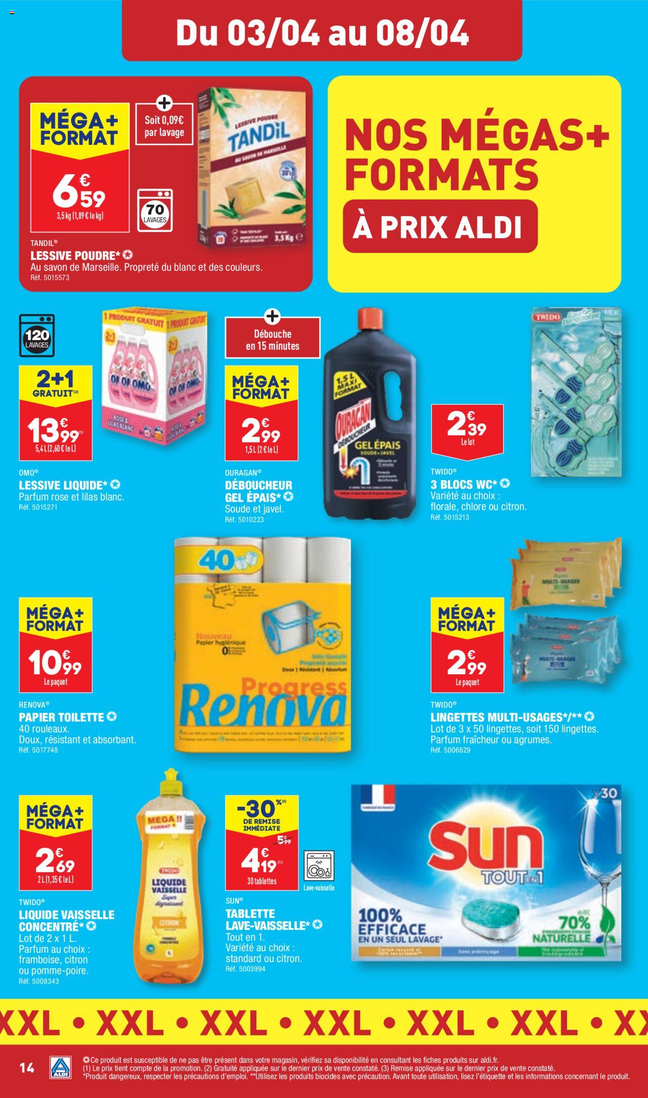 Catalogue ALDI 3 – 8 Avril 2024 Page 16
