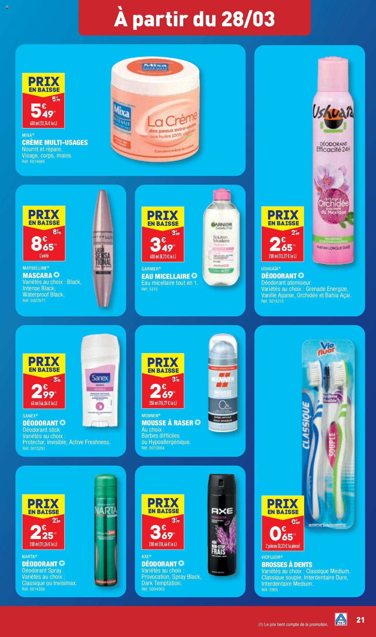 Catalogue ALDI 3 – 8 Avril 2024 Page 23