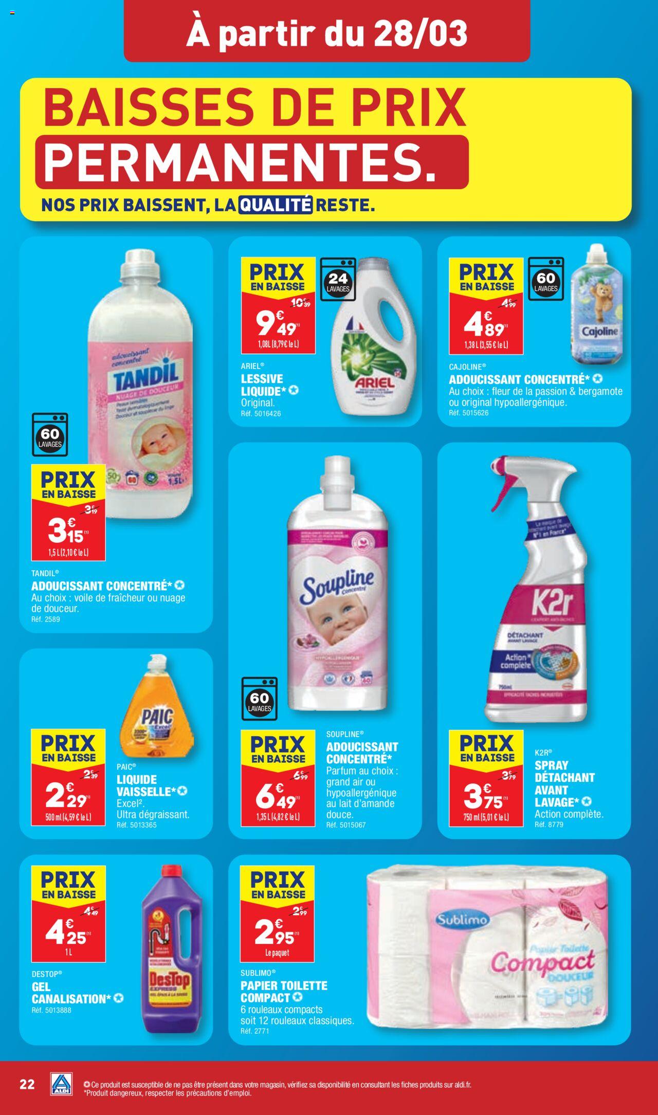 Catalogue ALDI 3 – 8 Avril 2024 Page 24