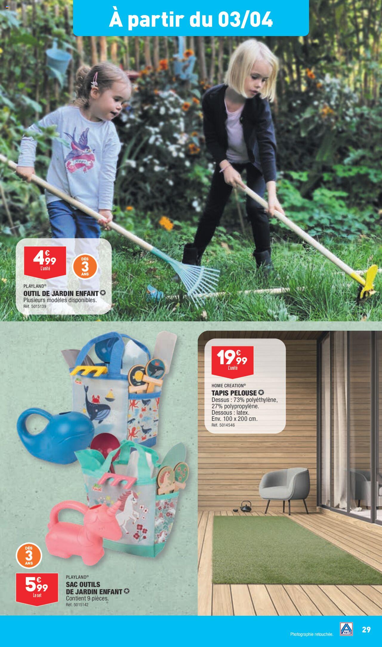 Catalogue ALDI 3 – 8 Avril 2024 Page 31
