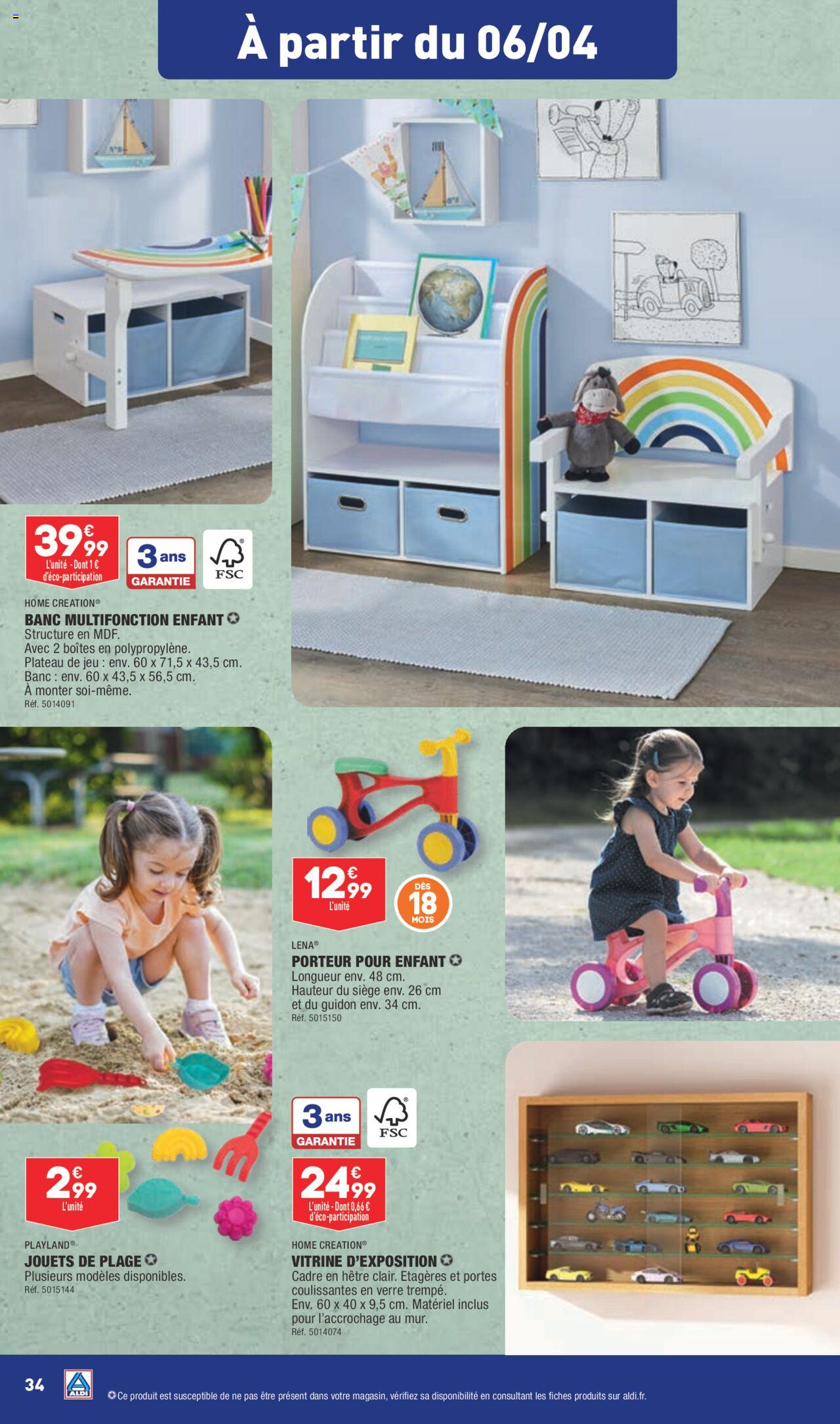 Catalogue ALDI 3 – 8 Avril 2024 Page 36