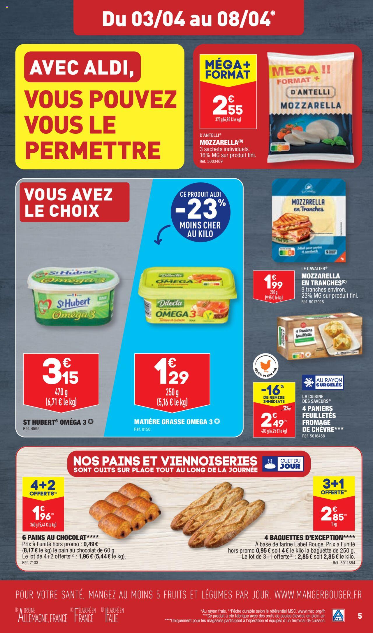 Catalogue ALDI 3 – 8 Avril 2024 Page 7