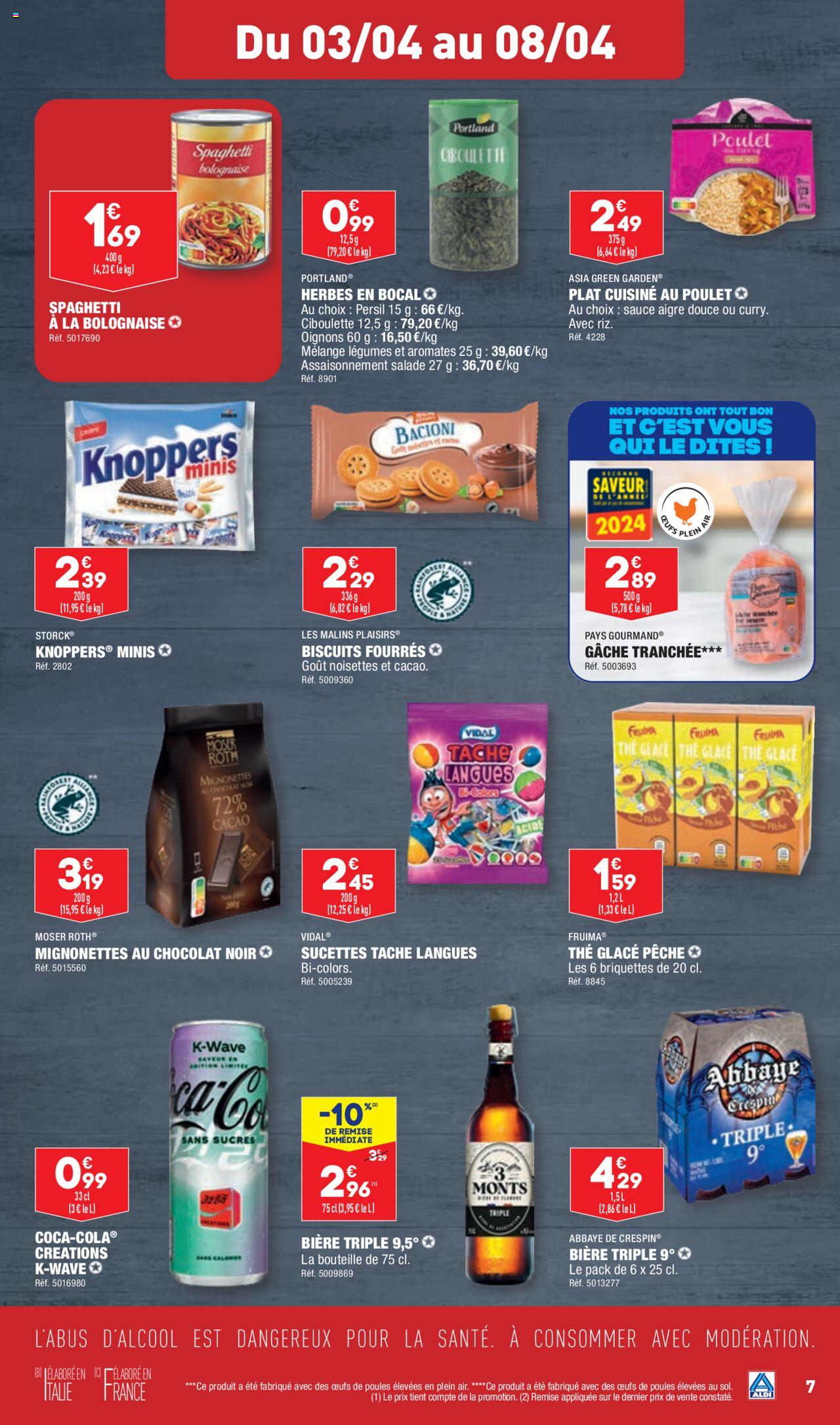 Catalogue ALDI 3 – 8 Avril 2024 Page 9