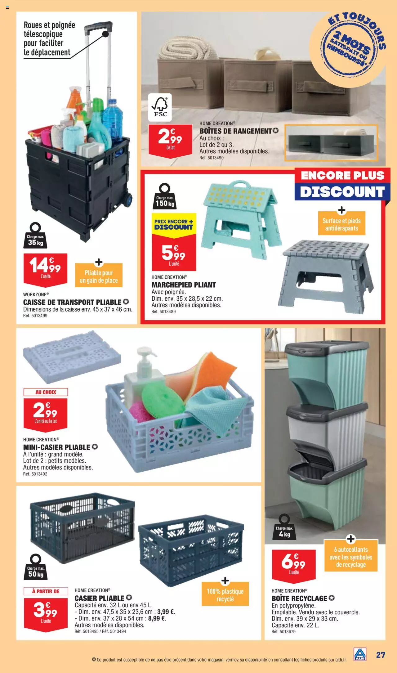 Catalogue ALDI 3 – 8 Janvier 2024 Page 29