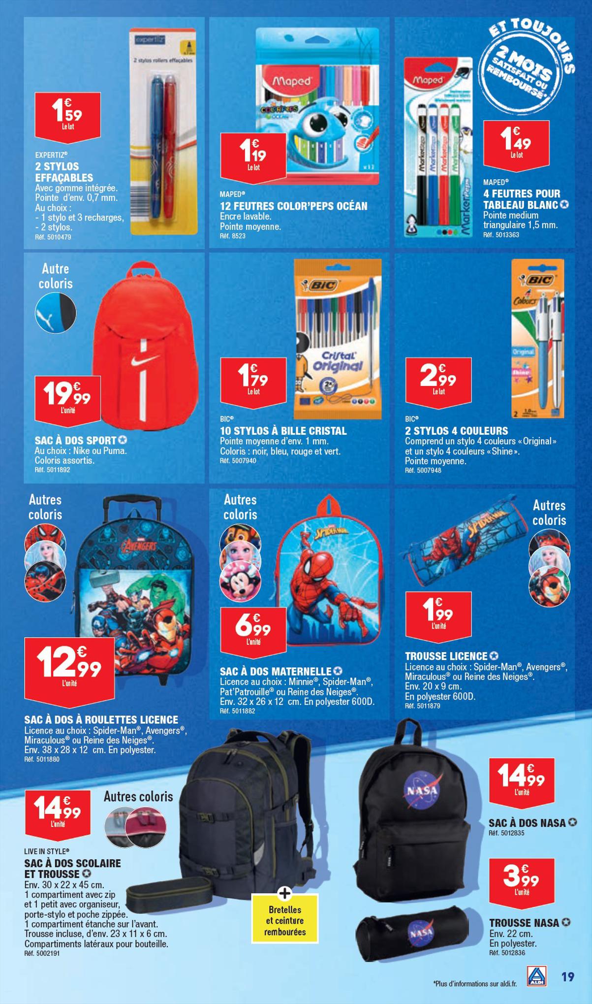 Catalogue ALDI 4 – 10 Juillet 2023 Page 21