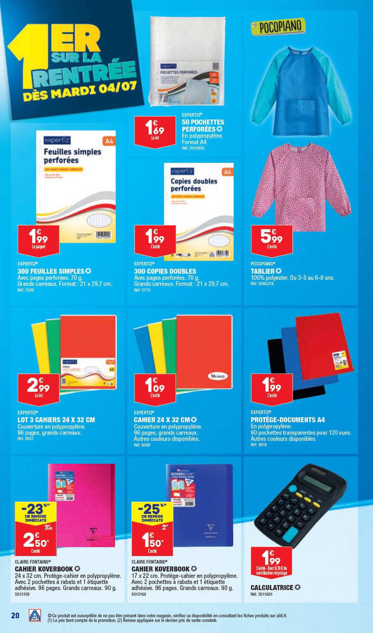 Catalogue ALDI 4 – 10 Juillet 2023 Page 22
