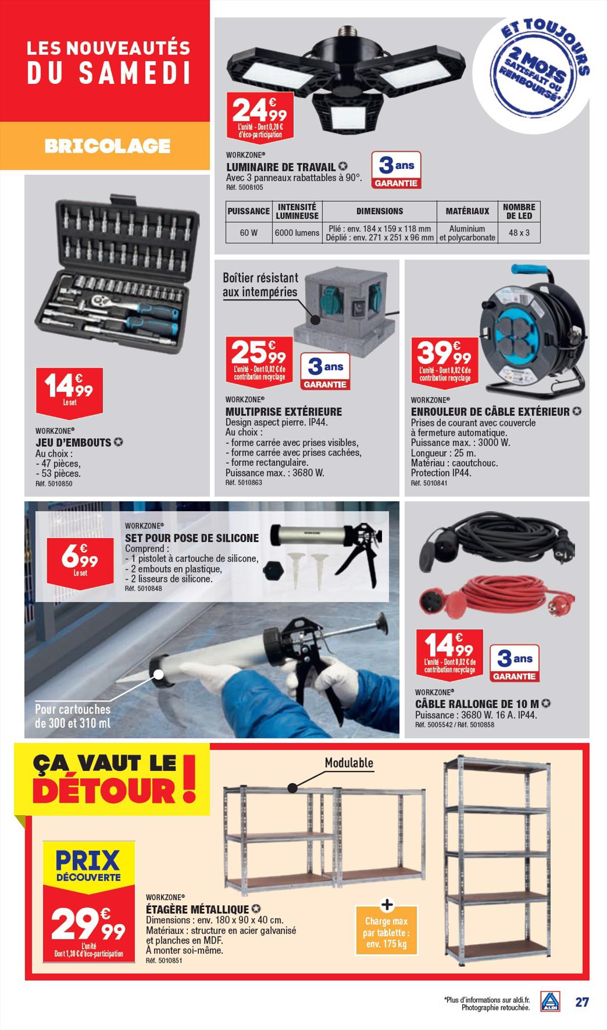 Catalogue ALDI 4 – 10 Juillet 2023 Page 29