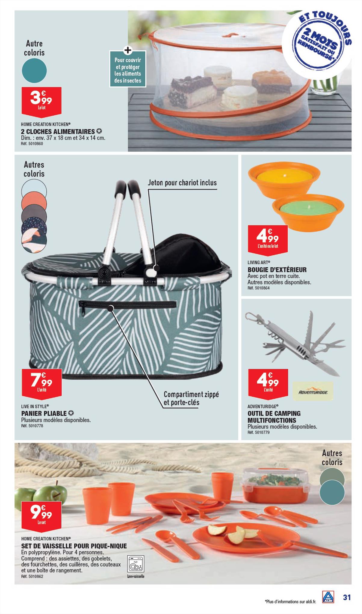 Catalogue ALDI 4 – 10 Juillet 2023 Page 33