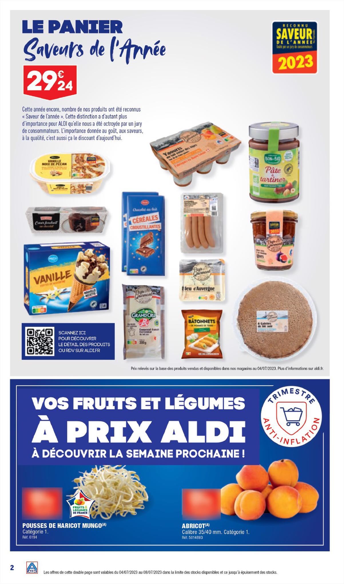 Catalogue ALDI 4 – 10 Juillet 2023 Page 4