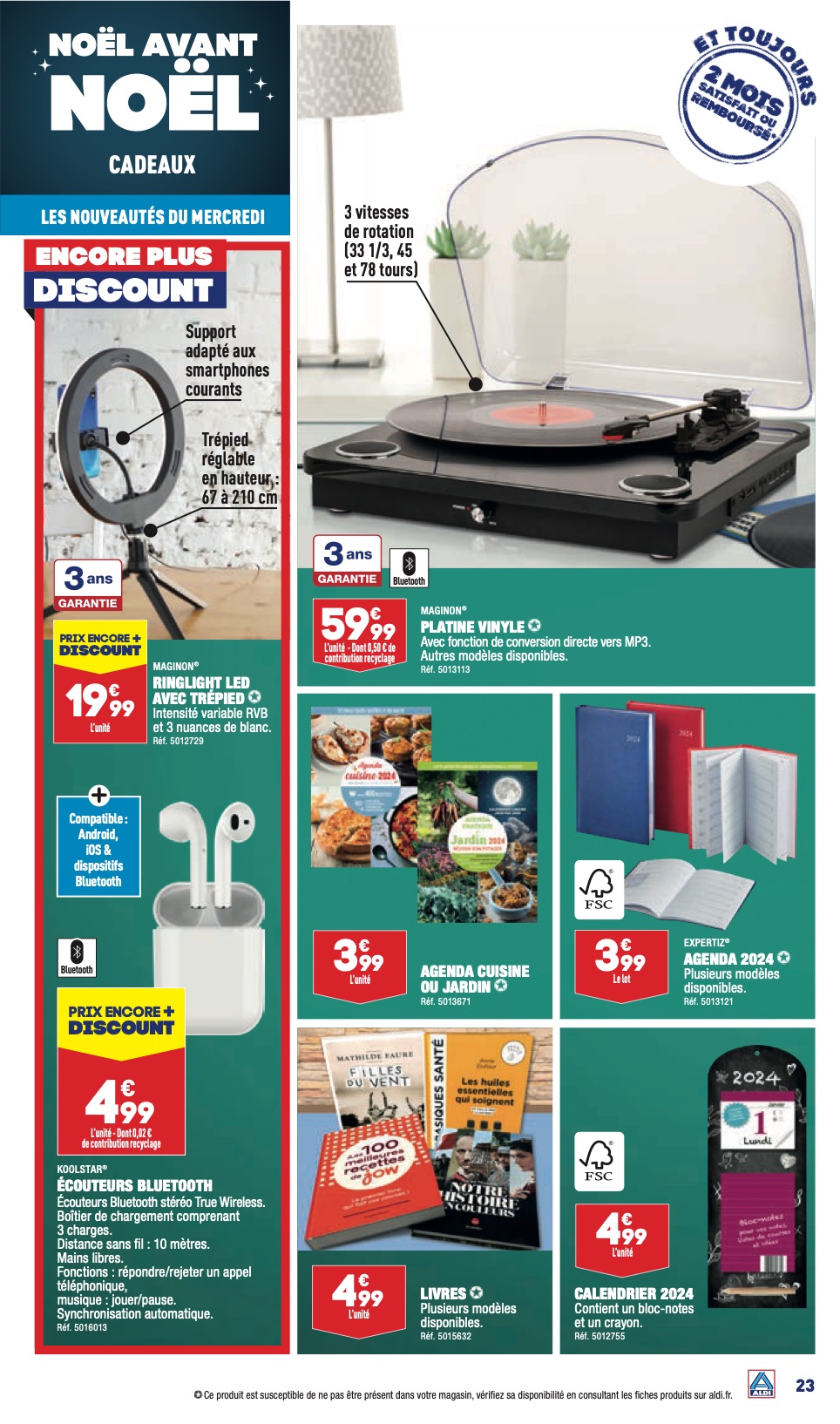 Catalogue ALDI 5 – 11 Décembre 2023 Page 26