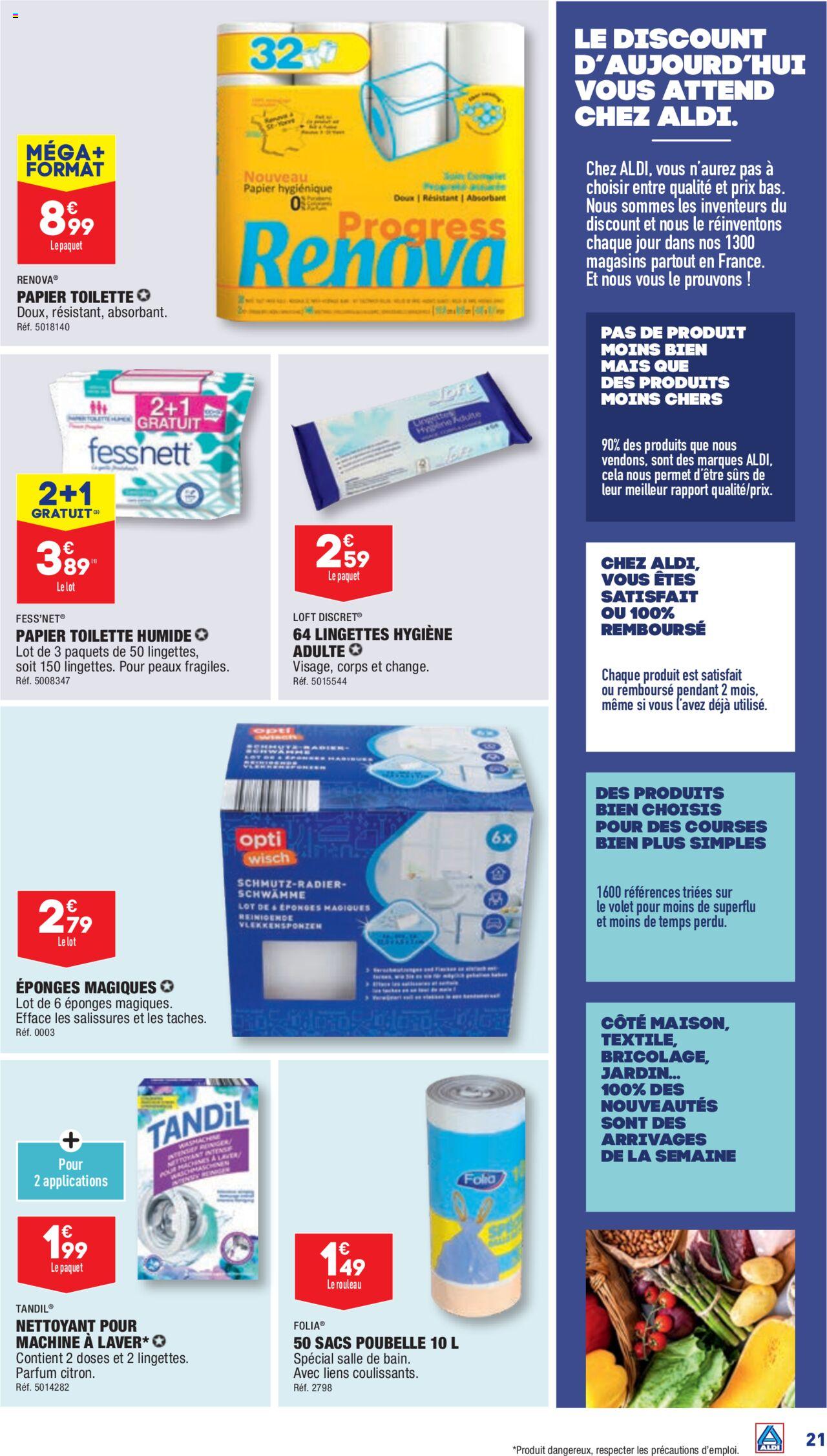 Catalogue ALDI 5 – 11 Mars 2024 Page 23