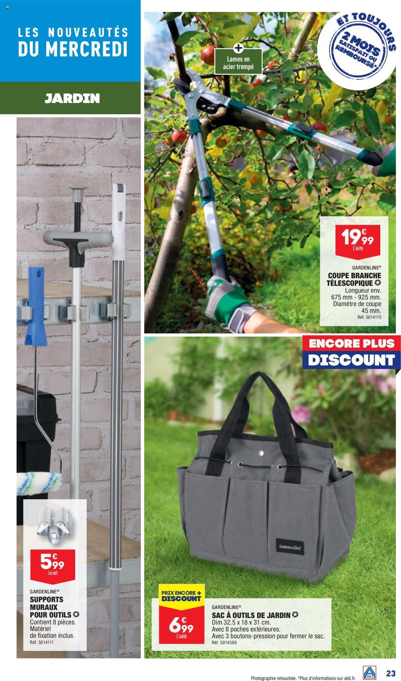 Catalogue ALDI 5 – 11 Mars 2024 Page 25