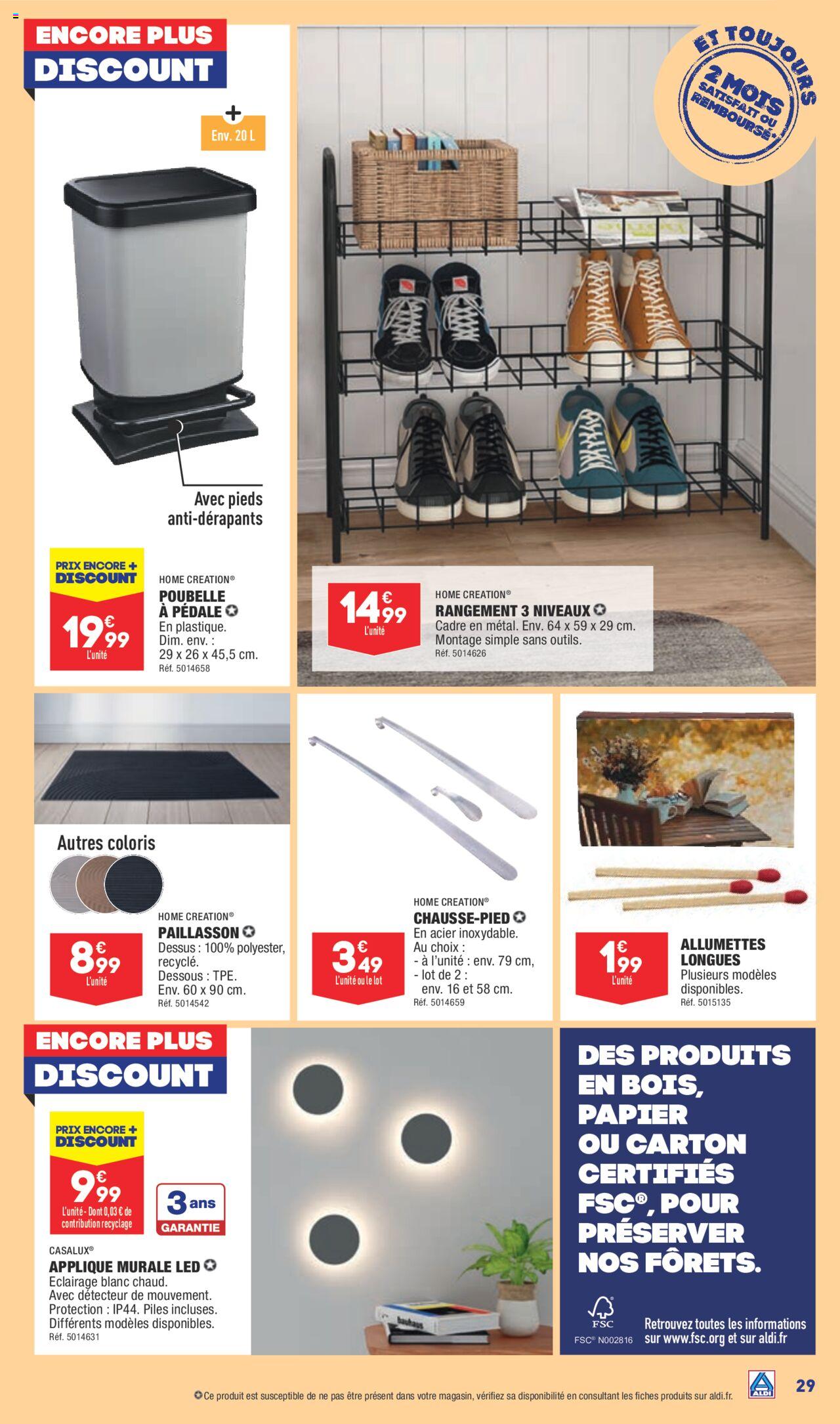 Catalogue ALDI 5 – 11 Mars 2024 Page 31