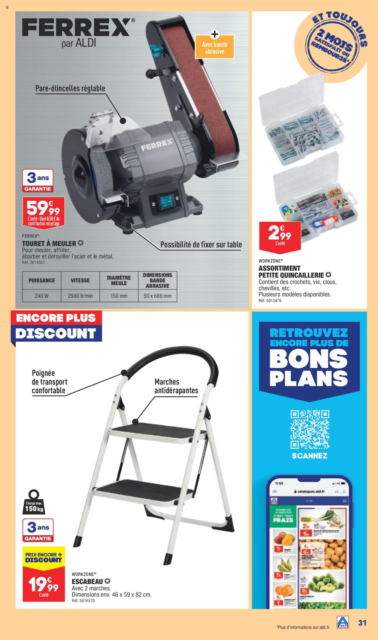 Catalogue ALDI 5 – 11 Mars 2024 Page 33