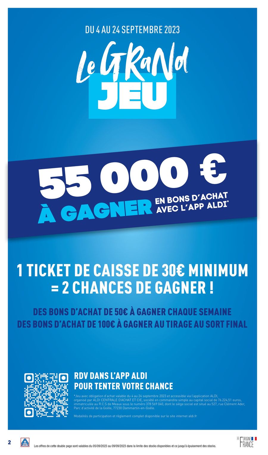 Catalogue ALDI 5 – 11 Septembre 2023 Page 2