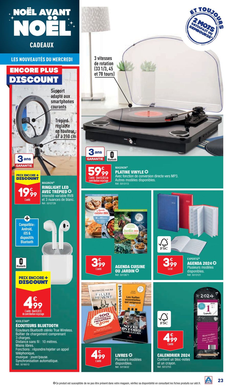 Catalogue ALDI 6 – 11 Décembre 2023 Page 26