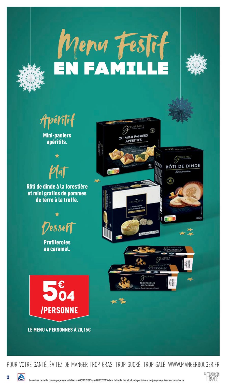 Catalogue ALDI 6 – 11 Décembre 2023 Page 4