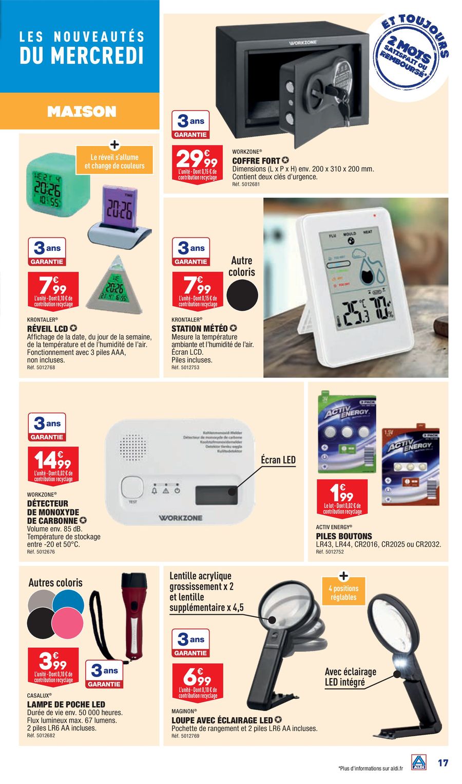 Catalogue ALDI 7 – 13 Novembre 2023 Page 20