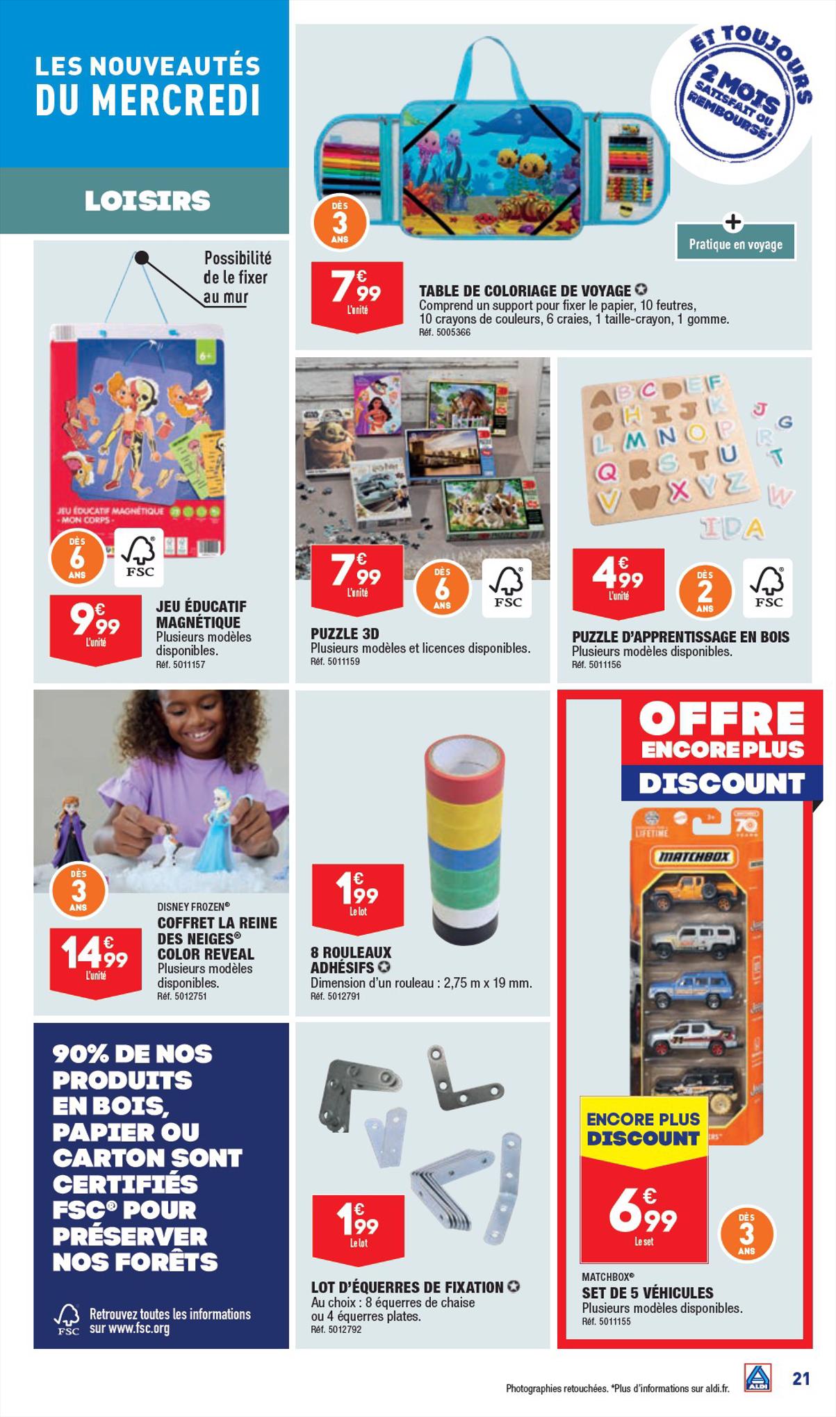 Catalogue ALDI 8 – 14 Août 2023 Page 23