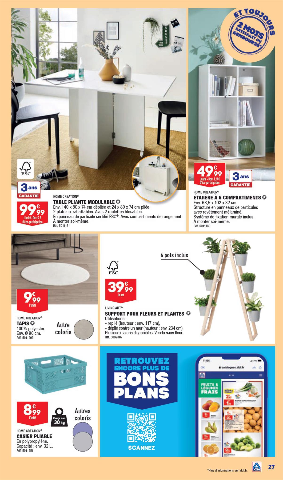 Catalogue ALDI 8 – 14 Août 2023 Page 29