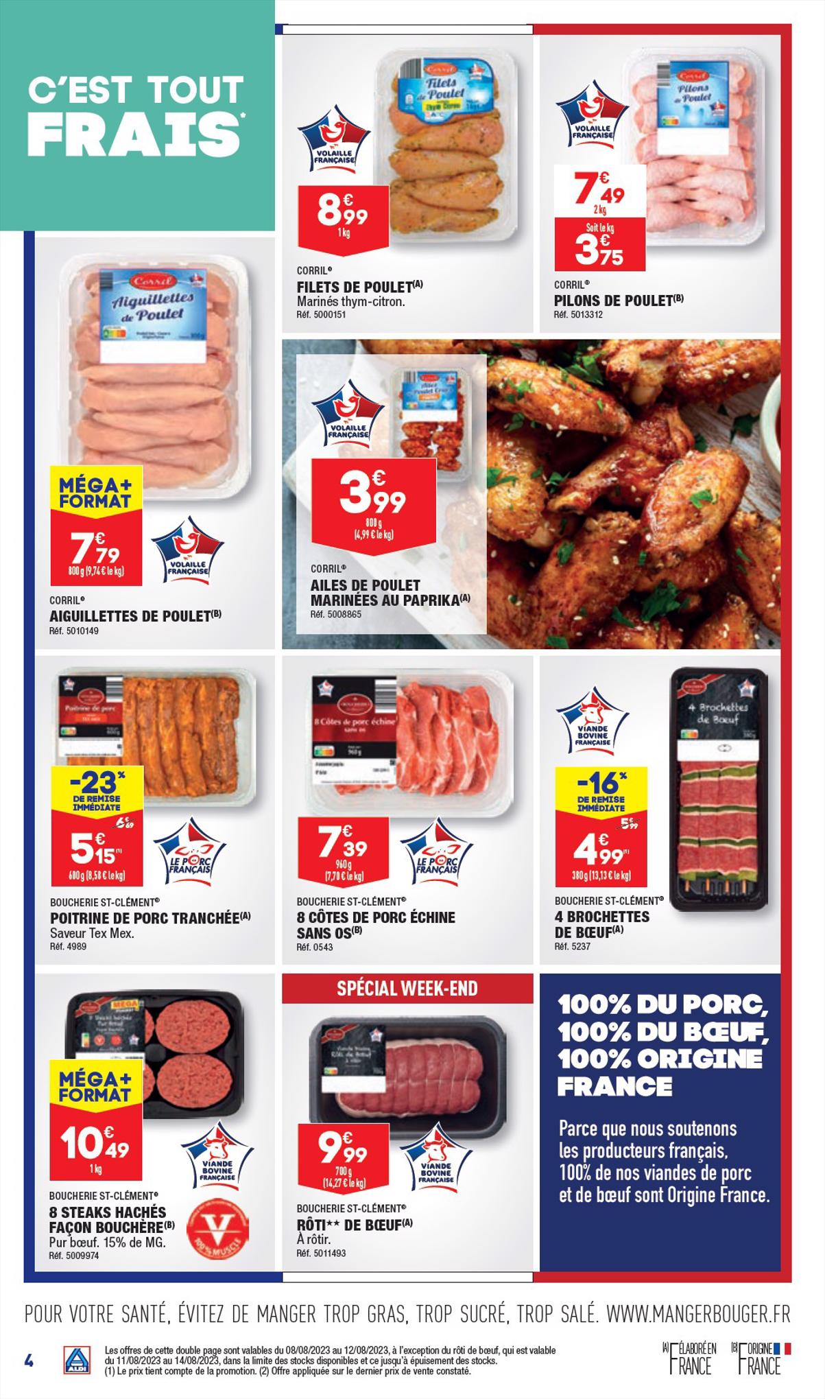 Catalogue ALDI 8 – 14 Août 2023 Page 6