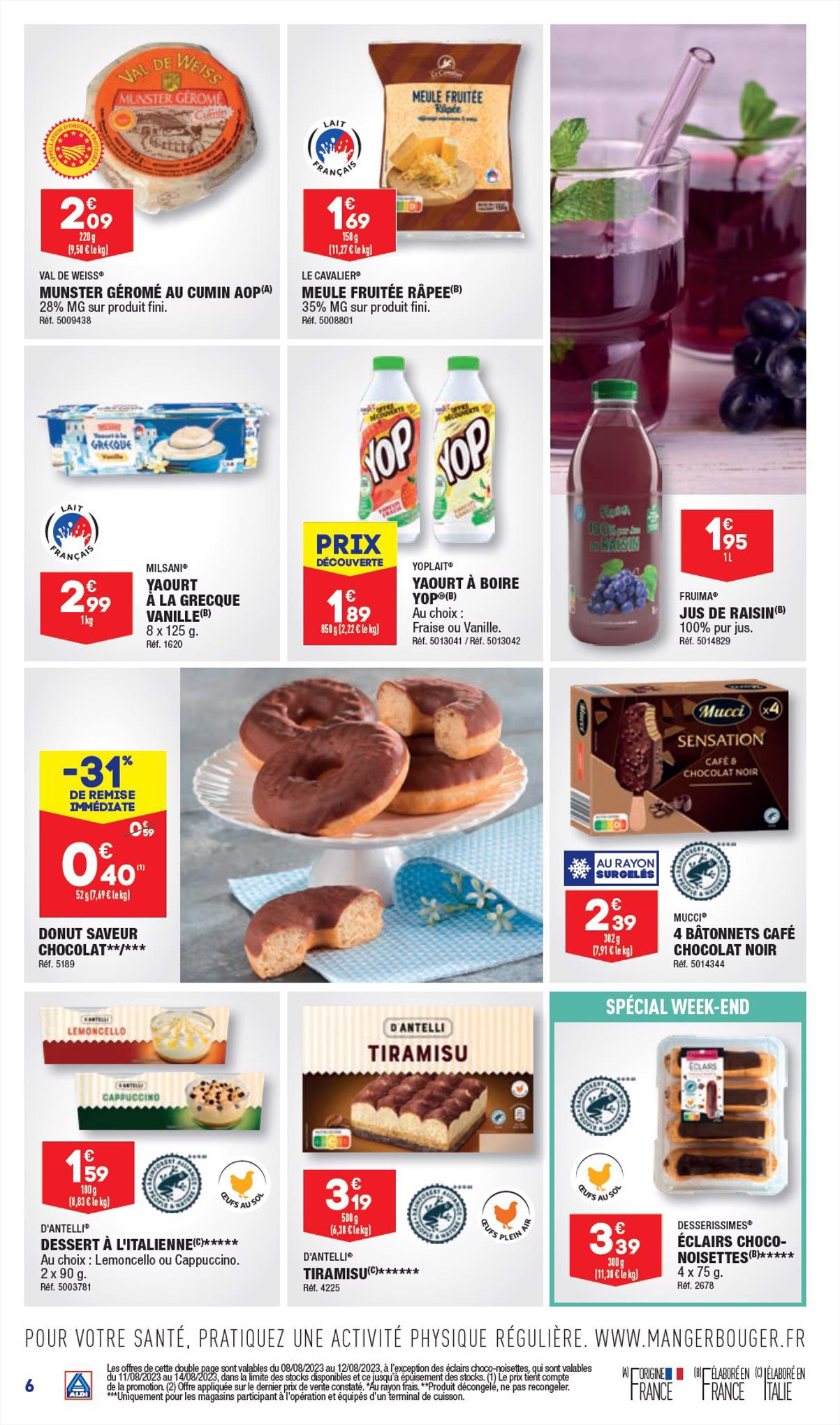 Catalogue ALDI 8 – 14 Août 2023 Page 8