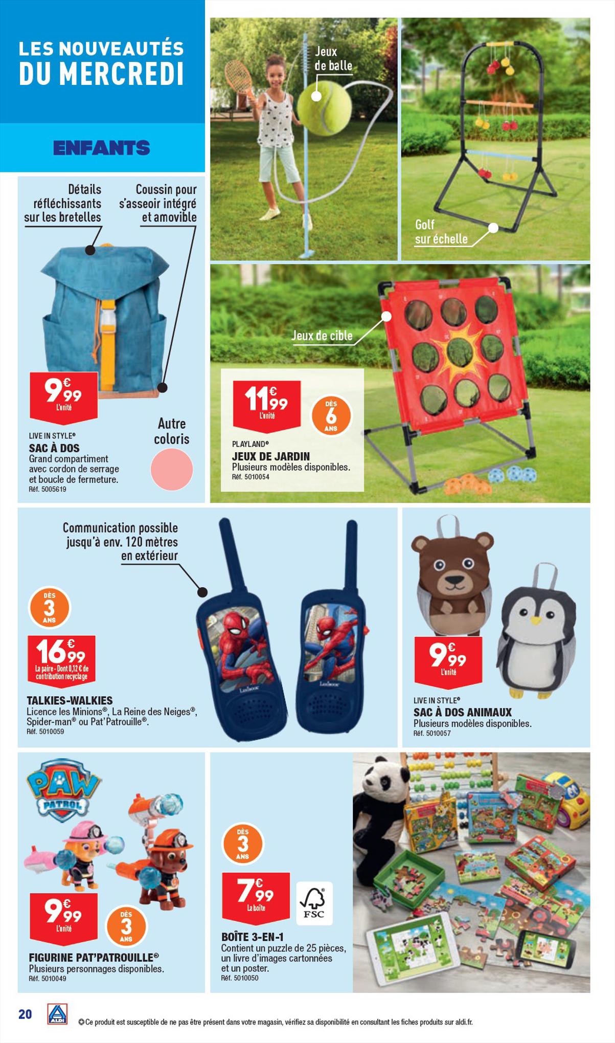 Catalogue ALDI 8 – 22 Mai 2023 Page 23