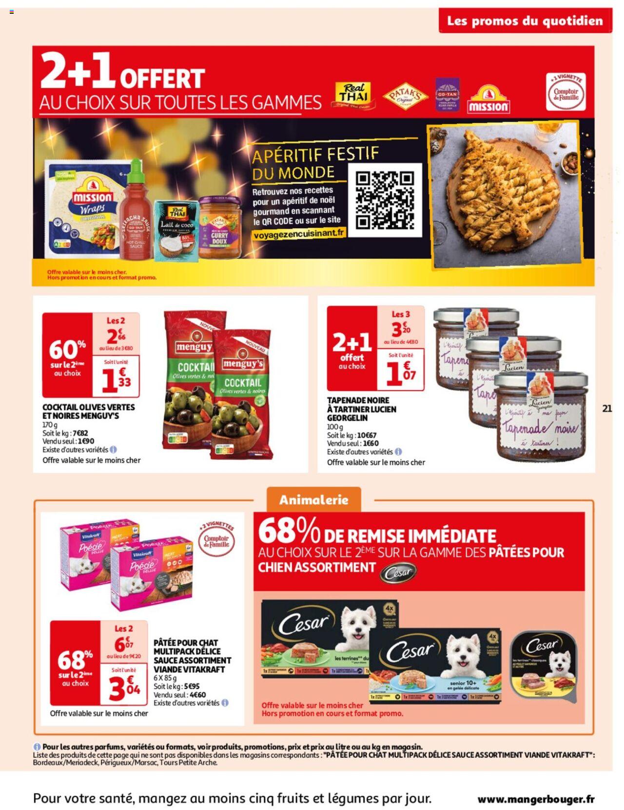 Catalogue Auchan 19 – 24 Décembre 2023 Page 21