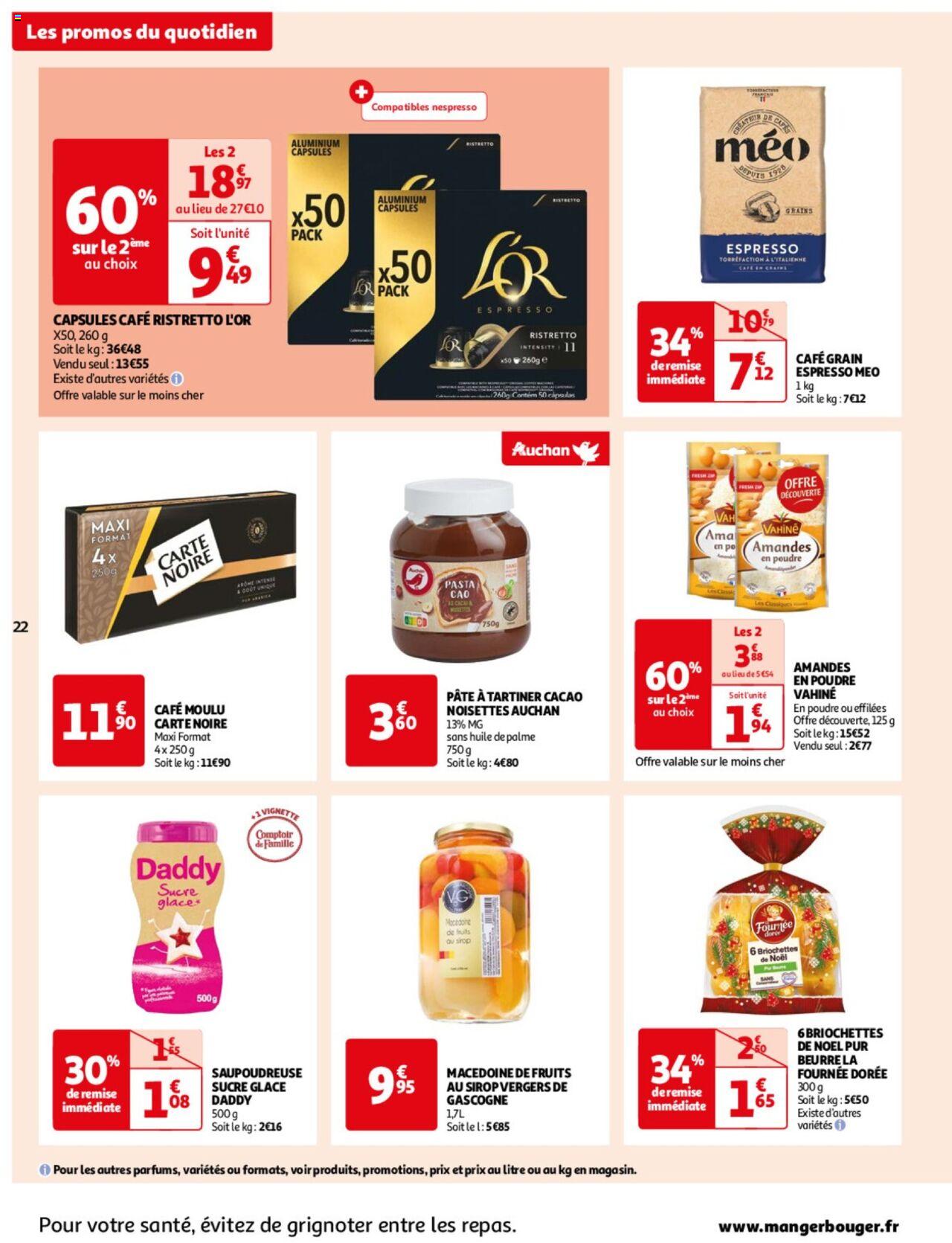 Catalogue Auchan 19 – 24 Décembre 2023 Page 22
