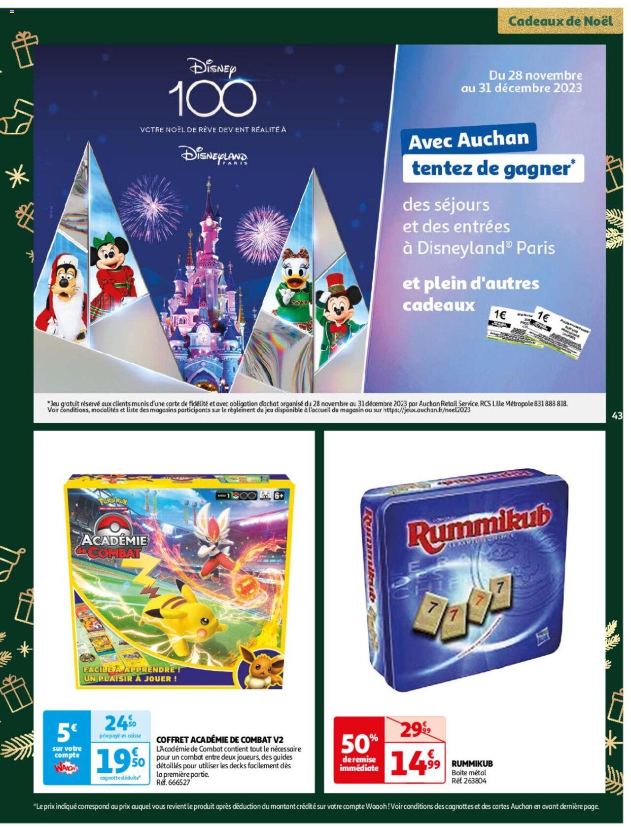 Catalogue Auchan 19 – 24 Décembre 2023 Page 43