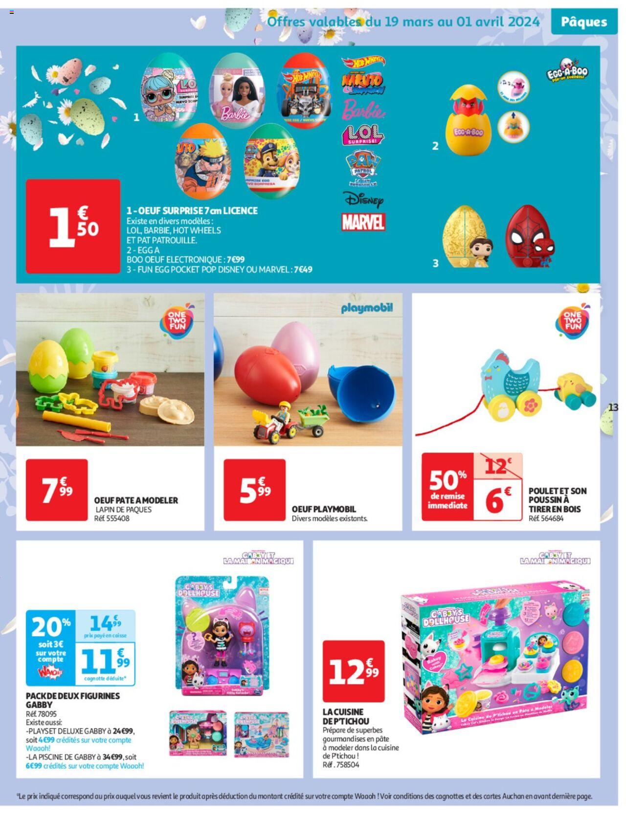 Catalogue Auchan 19 Mar – 1 Avr 2024 Page 13